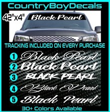Black Pearl Vinyl Decal 42 Diesel Truck Jdm Car Turbo Boost Lifted Low Stance Black Pearl Vinyl Decal 42 Diesel Truck Jdm Car Turbo Boost Lifted Low Stance