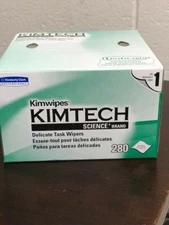 4 boxes Kimtech Science Kimwipes Delicate Task Disposable Wipers 280 count each
