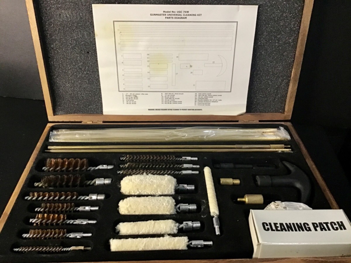 Vintage Gunmaster Universal Gun Cleaning Kit Model UGC 76W | eBay