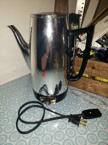 Vtg General Electric 9 Cup Coffee 