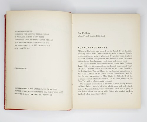 Linguapix THE TOURIST'S PICTURE DICTIONARY - 1953 First Printing - VINTAGE - Foto 5 di 9