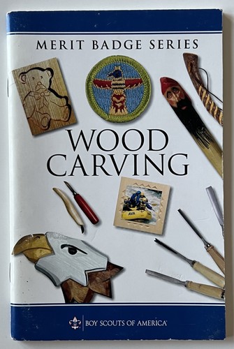 Boy Scouts of America Merit Badge Series WOOD CARVING Book | eBay