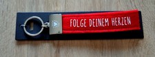 Depesche Felt KEYRING, "FOLLOW YOUR HEART", New