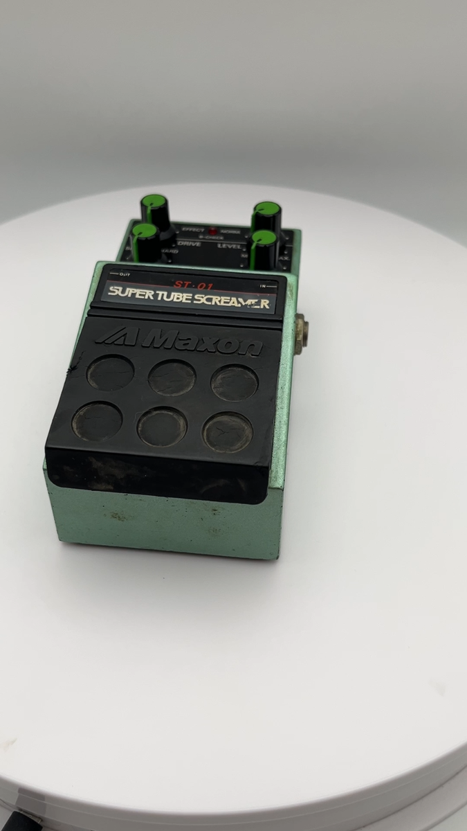 ギター Maxon ST-01 SUPER TUBE SCREAMER Maxon ST-01 Super Tube Screamer Guitar Effect Pedal Made in