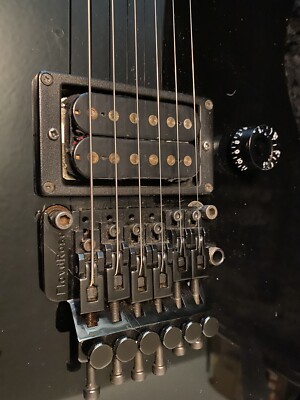 1987 CHARVEL MODEL 2 Made In Japan Black W/Floyd Rose
