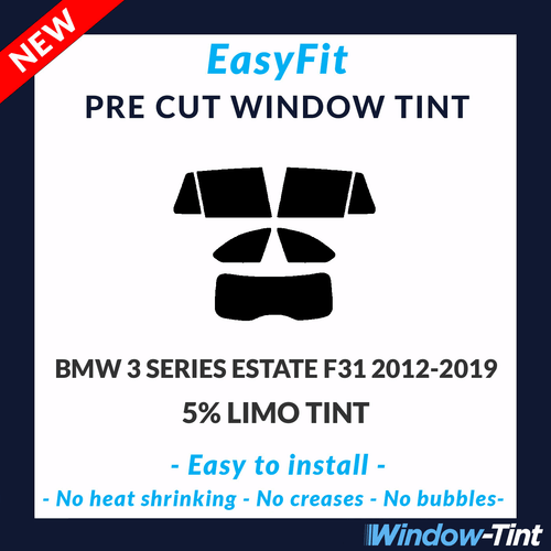 Tinte precortado estático EasyFit para BMW Serie 3 Estate F31 2012- - 5% limusina trasera - Imagen 1 de 3