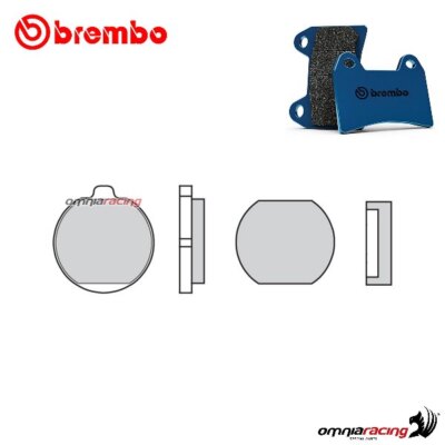 Bremsbel�ge vorne Brembo CC Carbon Ceramica Kawasaki Z650E LTD 1980-1983