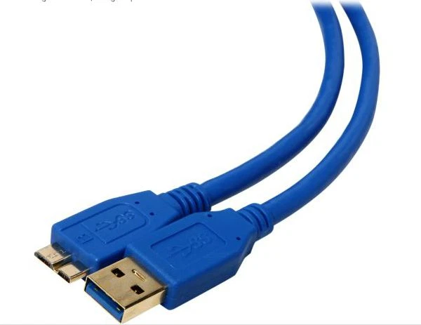 Cable de carga de sincronización de datos USB 3.0 tipo A macho a Micro B macho USB 3.0 3 pies - 15 pies Foto 3 de 4