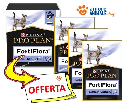 Purina Cat Pro Plan Veterinary Diet Fortiflora   30 Beutel - Probiotic, X Katze