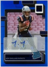 2022 Clearly Donruss Tyquan Thornton Rated Rookie Auto /99 Patriots