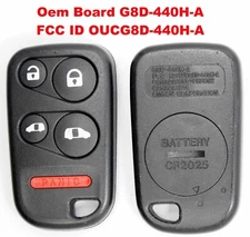 OEM HONDA ODYSSEY 1999 2000 2004 REMOTE KEY KEYLESS FOB G8D440H-A OUCG8D-440H-A