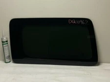 Fits 2006-2010 Hammer H3 4 Door Driver Side (Left) Quarter Glass Dark Tinted