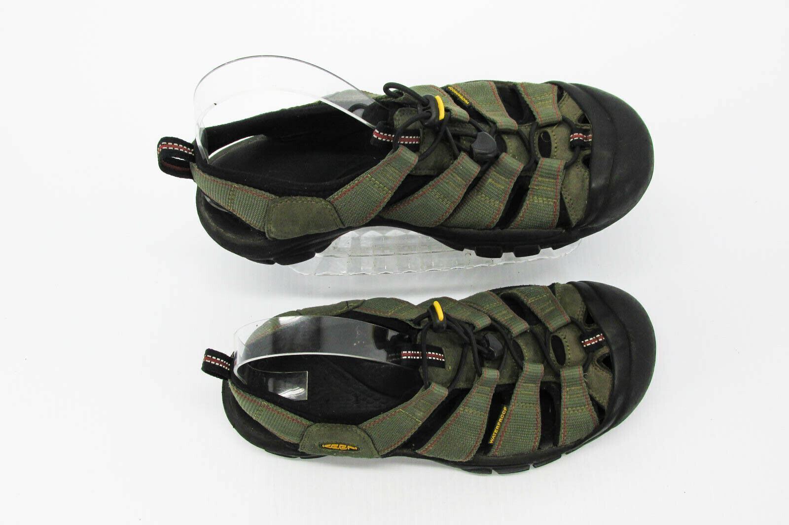 Scarpa sandalo uomo Keen Newport H2 taglia 9M verde trail escursionismo sport usata xq