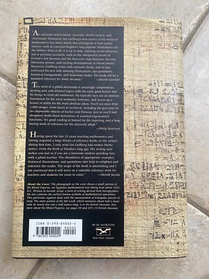 Mathematics From The Birth Of Numbers Jan Gullberg HC 1997 | eBay