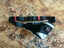 Chums Unisex Fanny Pack Black/ Gray Bag Adjus...