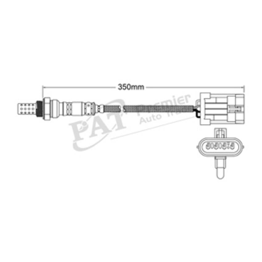PAT Exhaust Gas Oxygen Sensor For Holden Commodore VE, VF 6.0L V8 L76 ...