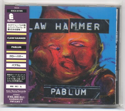Claw Hammer    1993  Pablum   ESCA 6195  CD  PROMO Japan freeship