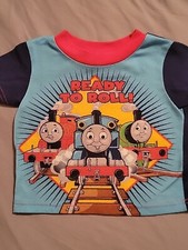 Thomas And Friends Infant Pajama Set 2 Pieces 24months Trains Shirt Pants fleece