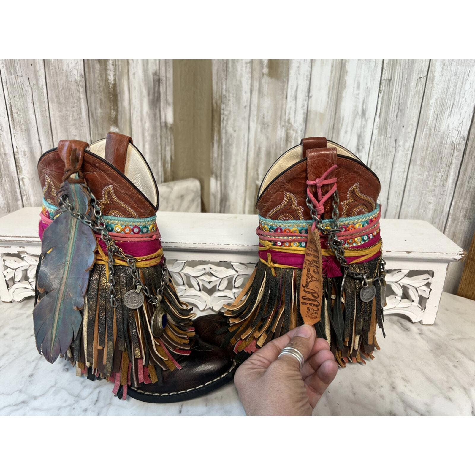 Gypsy Wild Child Old West Boots image 2