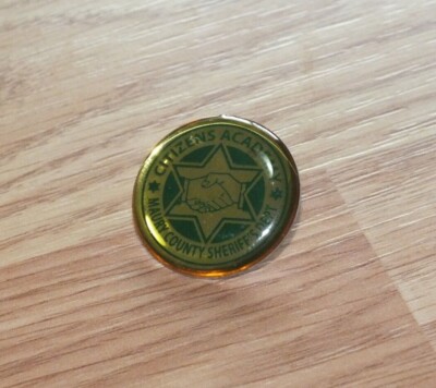 Vintage Citizens Academy Maury County Sheriff's Department Souvenir Pin 
