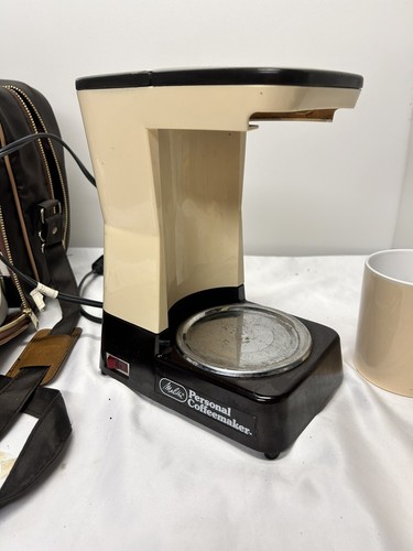 Vintage Melitta Personal Coffee Maker ACM1 Single Cup Carrying Case Accessories - Picture 8 of 14