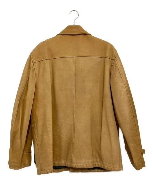 Schott NYC 327 gamuza chaqueta de bombardero marrón 42