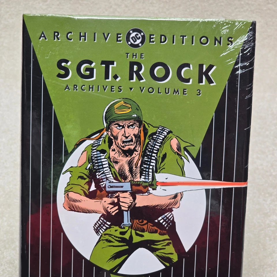 SGT ROCK DC ARCHIVE EDITIONS HARDCOVER Volume 3 First Print New Sealed - Image 2 of 4