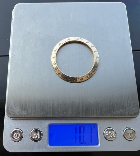 Original Rolex Daytona 18K Gelbgold Lünette 40mm 116508 116518 116528 - OC#620