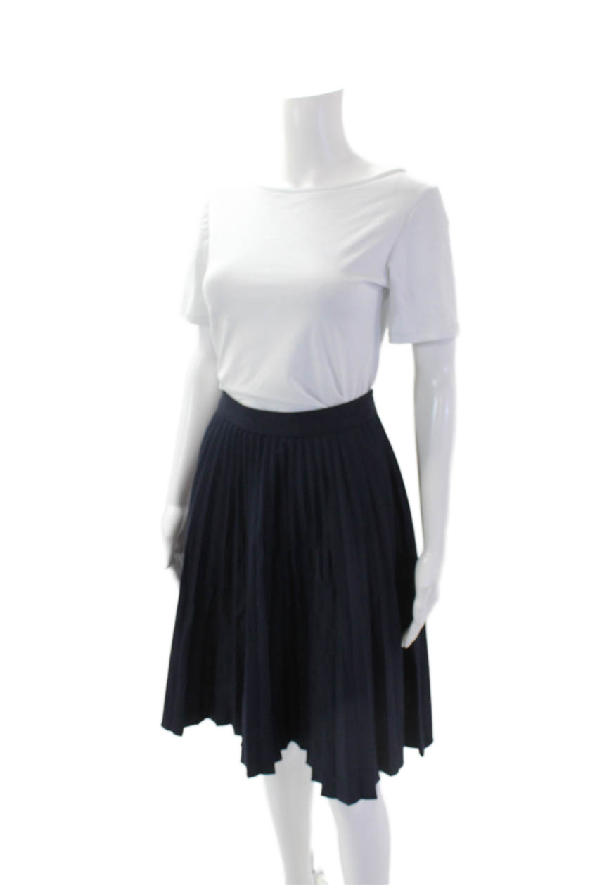 Pendleton Womens Wool Solid Knee Length Pleated S… - image 2