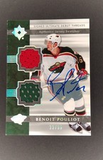 2006-07 Ultimate Collection-Ultimate Debut Jerseys Benoit Pouliot #DJ-BP  /35