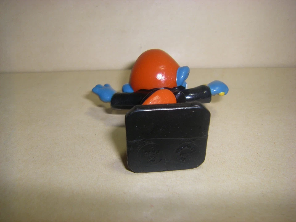 20092 Dirigent Schlumpf Bully Peyo West Germany Schlümpfe Smurfs - Bild 3 von 3