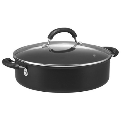 Circulon Total Antihaft Bratpfanne mit Deckel 28 cm - Induktionsgeeignet Tief