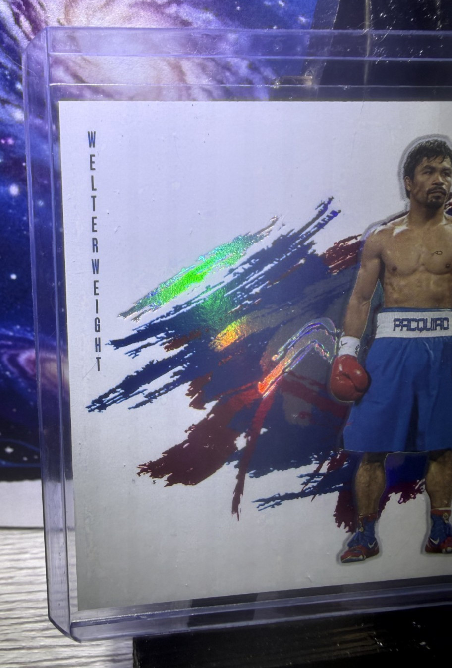 2026 Panini Decades 90s Manny Pacquiao Color Blast #4 RARE Case Hit SSP Card🔥 view 3