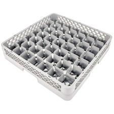 CRESTWARE RBC49 Glass Rack,19 1/2" L,Gray 38EV93