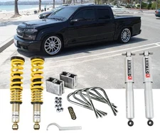 Colorado 2004-2012 Belltech Coilover Kit 1 to 3" Front & 3" Rear