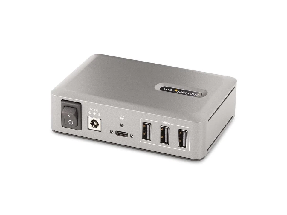 StarTech 10-Port USB-C Hub - 8x USB-A/2x USB-C - Self-Powered w/65W Power Supply - Image 2 of 4