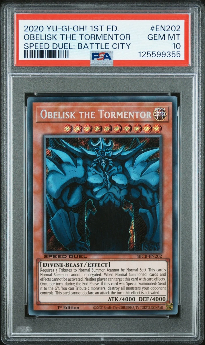 Obelisk The Tormentor Yu-Gi-Oh! TCG Professional Sports