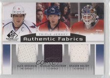 2013-14 SP Game Used Edition Jerseys Alex Ovechkin Alexander Braden Holtby 4p5