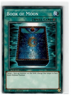 Yu-Gi-Oh! Speed Duel Book of Moon 1st Edition SBCB-EN013 Lightly Played Common