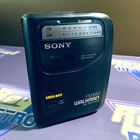 SONY Walkman WM-FX301 Cassette Player & AM/FM Radio FOR PARTS (ONLY RADIO WORKS)