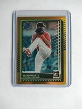 JAIRO IRIARTE 2025 DONRUSS OPTIC RATED ROOKIE GOLD PRIZM RC SSP /10