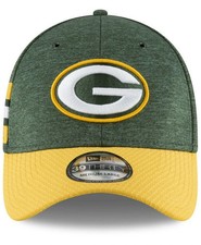 New Era Green Bay Packers 39Thirty Stretch Fitted Cap / Grün Gelb / UVP 25£