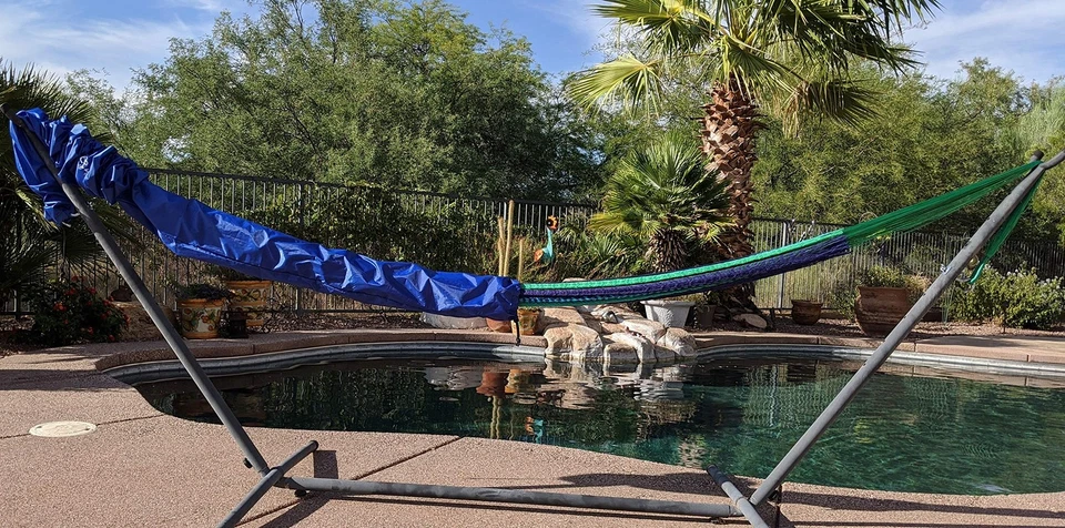 Protector de funda de hamaca completamente impermeable - extra largo, 16 pies de largo Foto 3 de 4