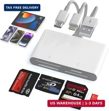 Memory Stick Pro Duo Adapter - 4 in 1 SD/TF/MS/XD Card Reader Digital Camera Ada
