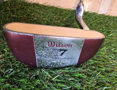Wilson T7 Tour Accuracy Putter RH 35'' Red Mallet Winn Dri-Tac Grip