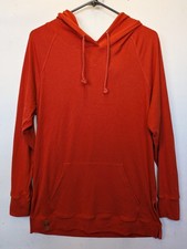 Ampersand Avenue Pull String Hoodie Medium Orange 6795
