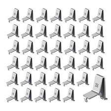Shelf Clips Adjustable Supports Clip for 255 Standard Pilaster Heavy Duty Met...