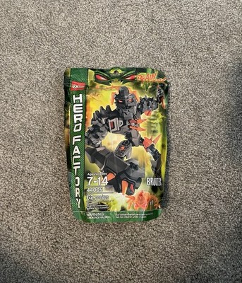 LEGO Hero Factory 44005 Bruizer NEW! Rock Smash Orange Brain Bionicle