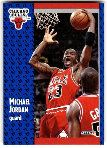 1991-92 Fleer #29 Michael Jordan