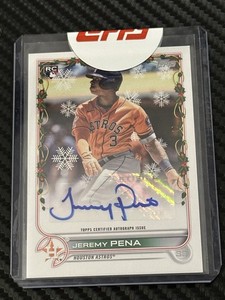 Jeremy Pena Autograph | eBay